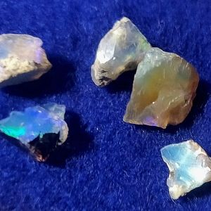 Opals and Wire wraps